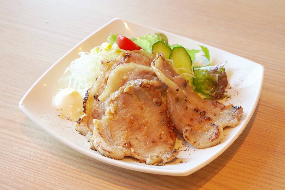 レンブラン豚定食