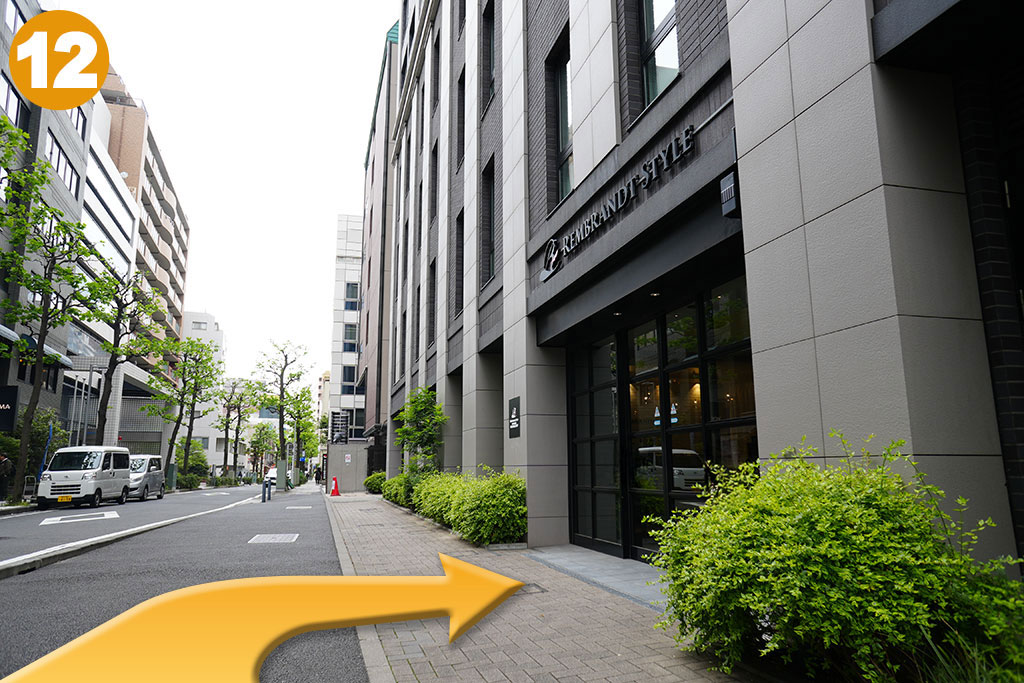 ホテル正面入口