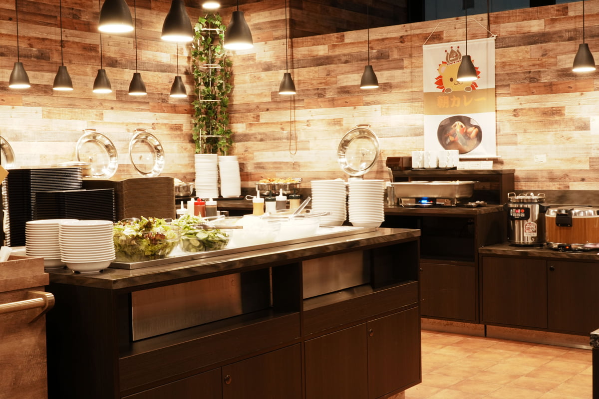 ブッフェエリア